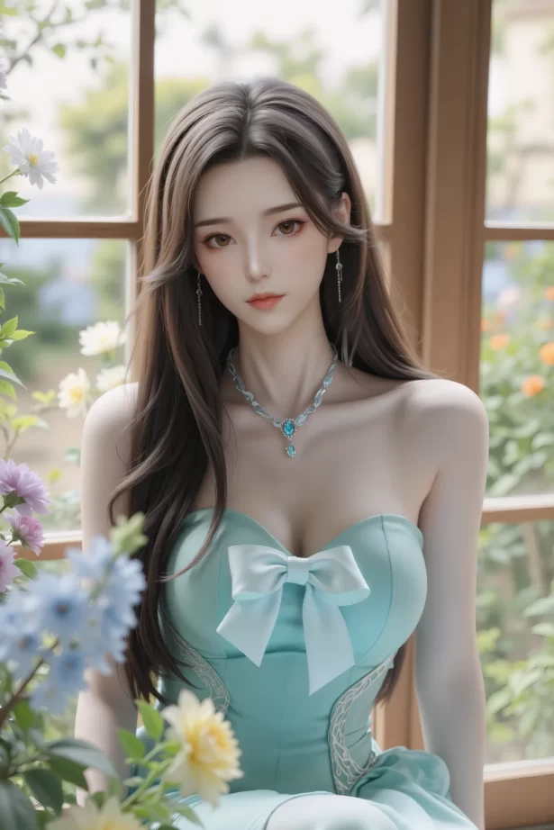 AI绘画 966 蓝灵娥[32P/348MB]