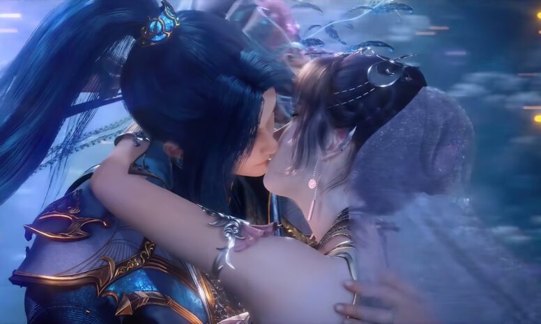 桌面壁纸 068 斗罗大陆 小舞 唐三 订婚 4K动漫电脑壁纸 4K手机壁纸