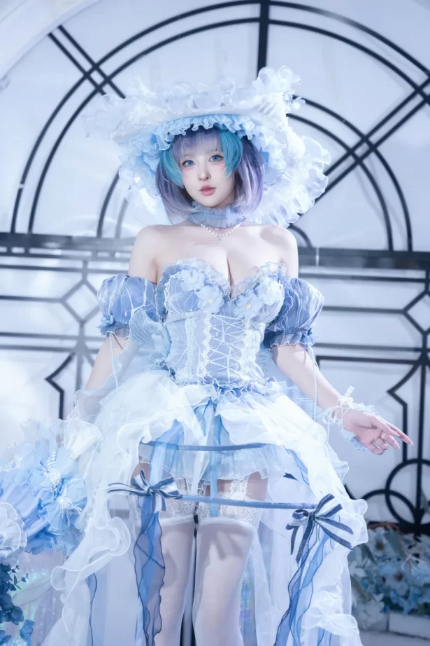 清水由乃 – 碧蓝航线 柴郡 礼服[42P/393MB]