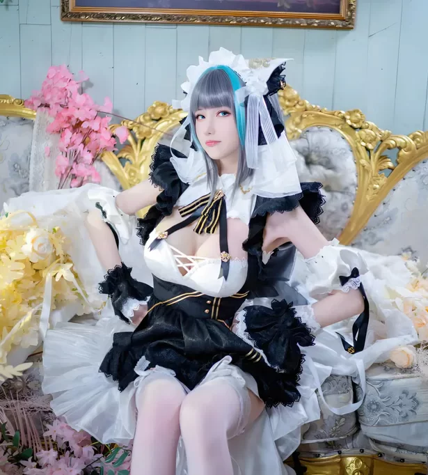 花兮_honoka – 碧蓝航线 柴郡 原皮[10P/62MB]