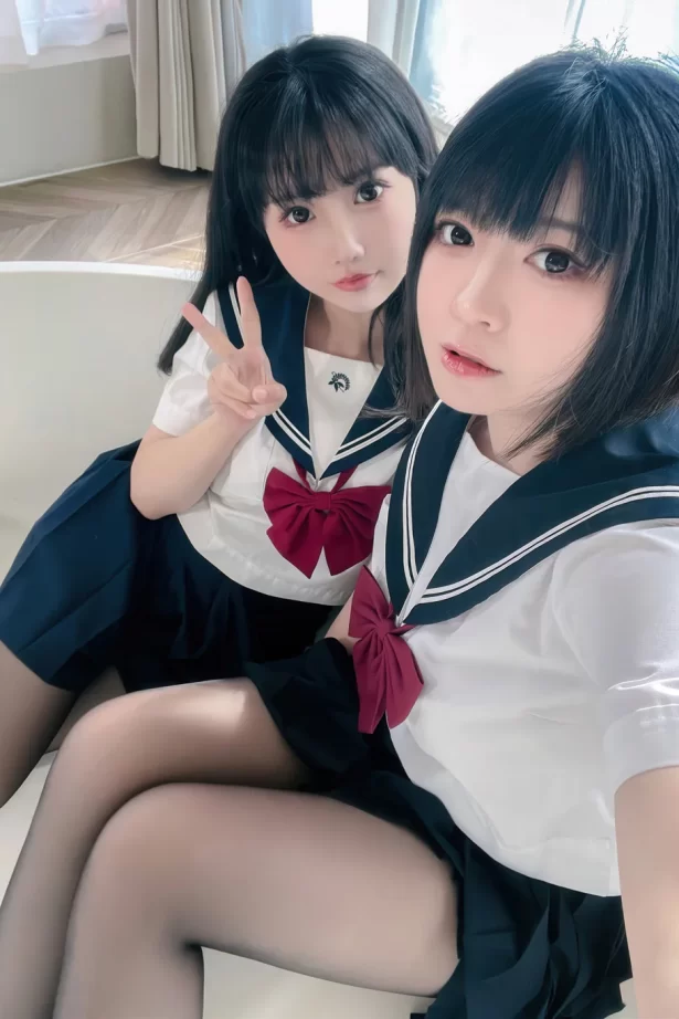 面饼仙儿 x 半半子 – 少女幻想の刻[79P/494MB]