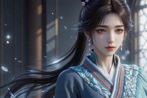 桌面壁纸 084 《凡人修仙传》梅凝 仙侠风 3440×1440带鱼屏壁纸