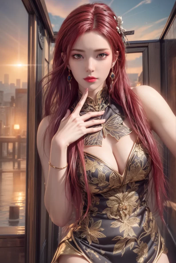 AI绘画 1084 斗破苍穹-雅菲[21P/170M]