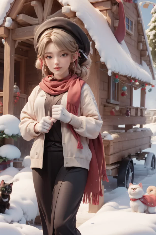 AI绘画 1086 完美世界-火灵儿[80P/520M]