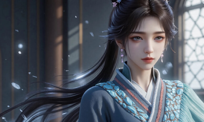 桌面壁纸 084 《凡人修仙传》梅凝 仙侠风 3440×1440带鱼屏壁纸