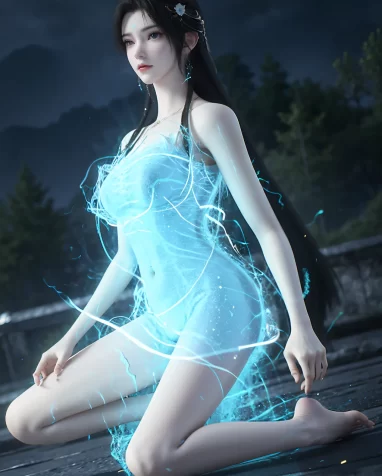 AI绘画 1113 完美世界-清漪[30P/361M]
