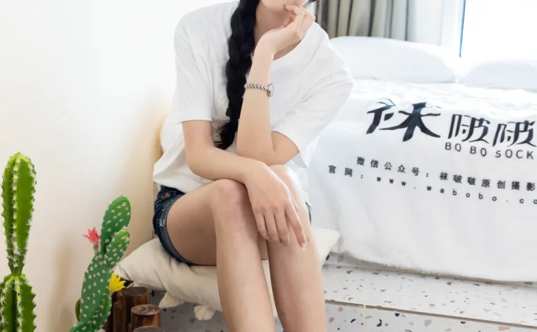 [BoBoSocks袜啵啵]NO.723 珍珠-德训鞋、纯白棉袜、裸足[150P/1V/5.45GB]
