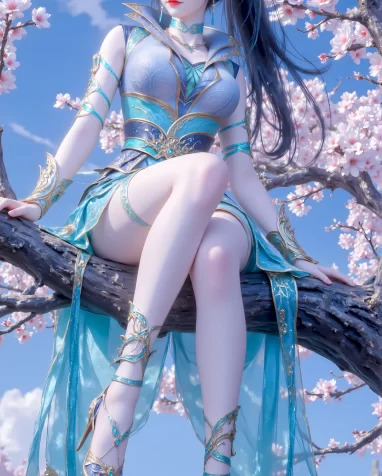 AI绘画 1159 青鳞 [44P/667M]
