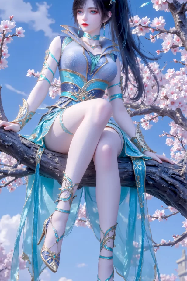 AI绘画 1159 青鳞 [44P/667M]