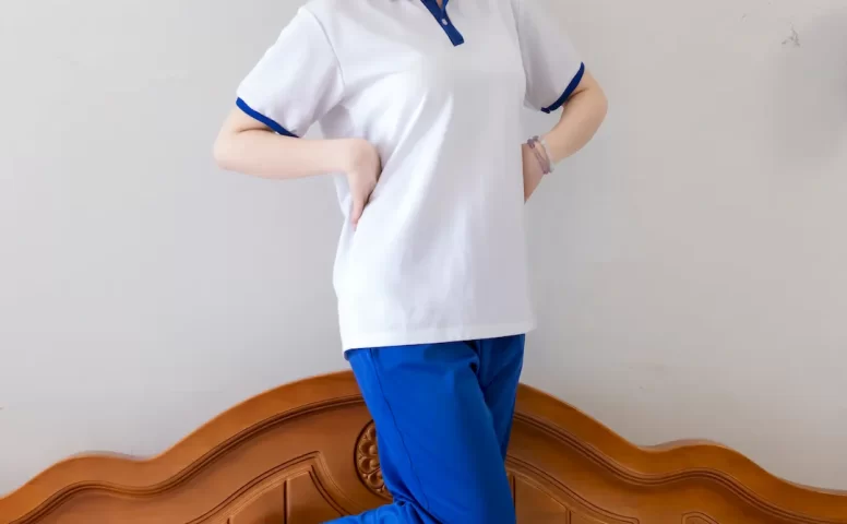 甜予摄影 NO.275 甜宝-校服、白色棉袜、肉色丝袜、小皮鞋[135P/2V/8.90GB]